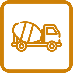 Доставка бетона миксером